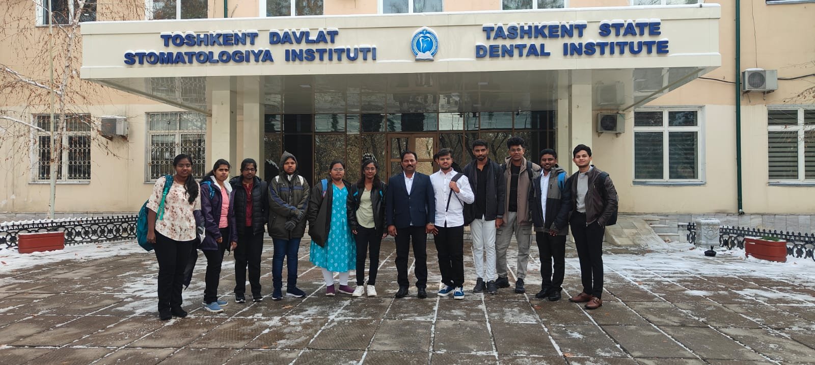 Tashkent State Dental Institute Campus Delegation Tour